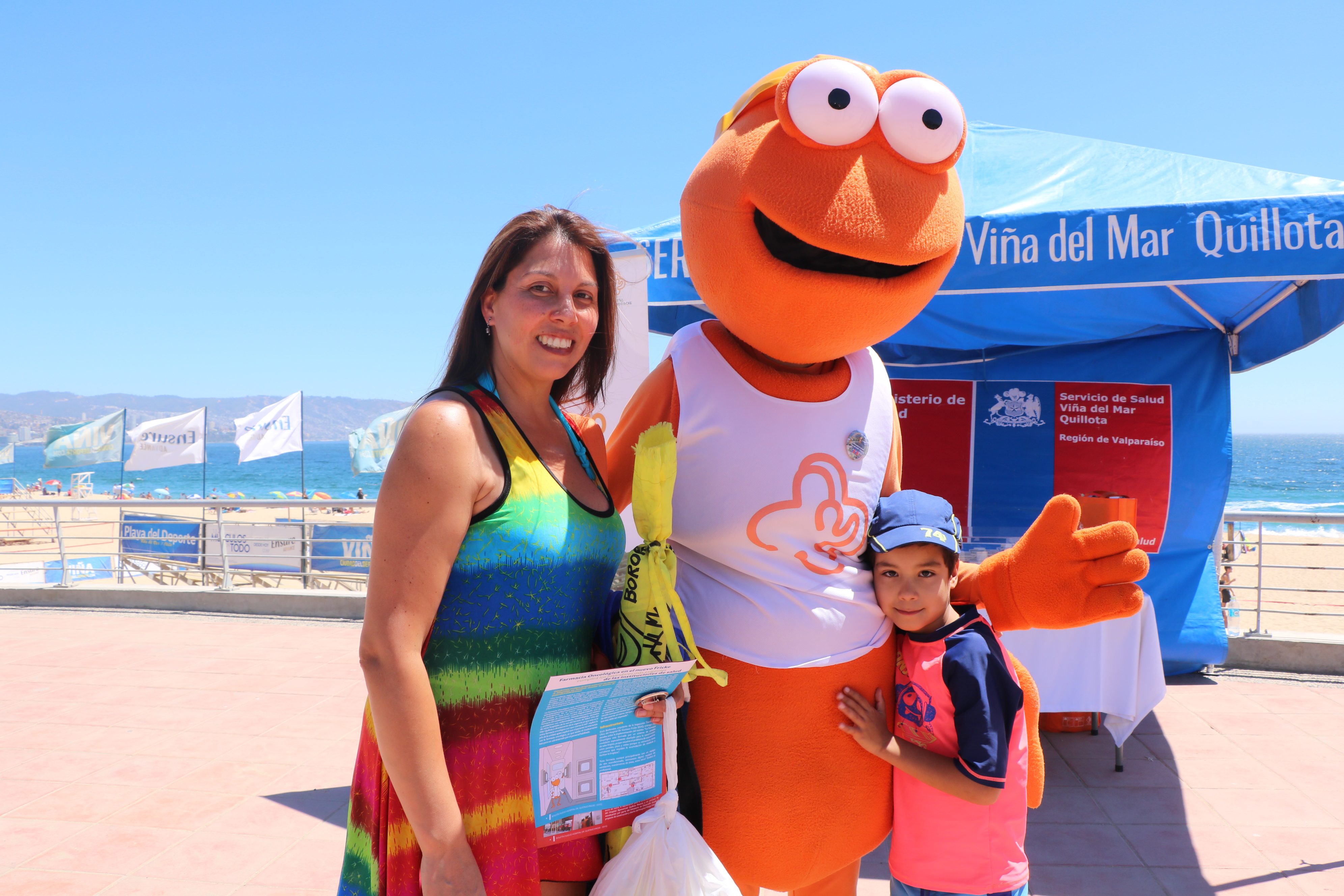 Difusión del Nuevo Hospital Fricke SSVQ en Playa del Deporte
