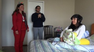 Luisa Montoya y Bebe visitados en su casa2