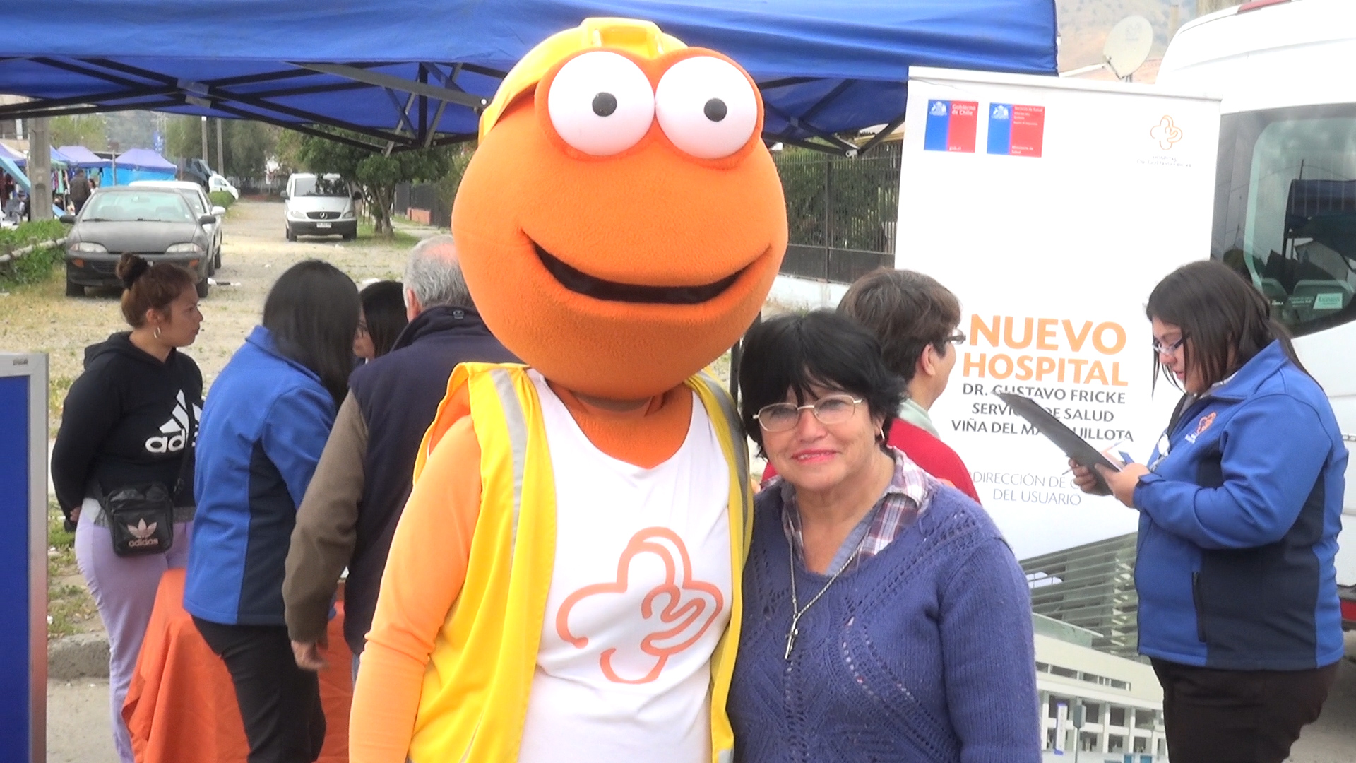 Difusión del Nuevo Hospital en Feria de La Calera