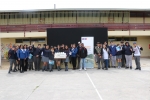 Con Liceo de La Calera culmina difusión del Nuevo Hospital en establecimientos educacionales