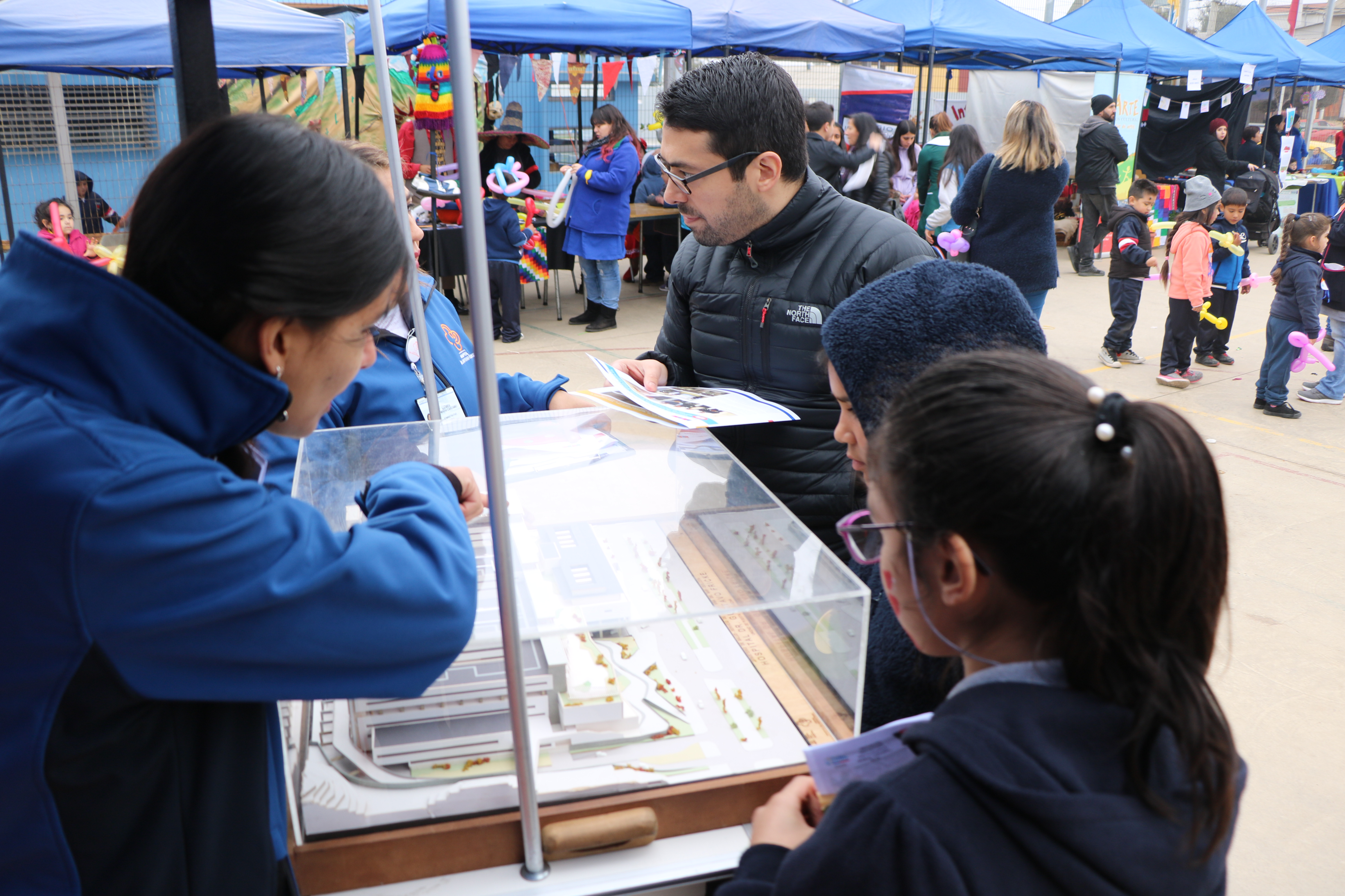 Difusión en Feria de la Salud de Achupallas