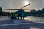 Hospital Dr. Gustavo Fricke SSVQ realiza su primer traslado exitoso de paciente utilizando el helipuerto institucional