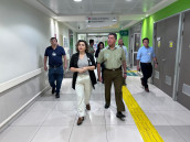 Carabineros apoya al Hospital Dr. Gustavo Fricke en la organización de su seguridad