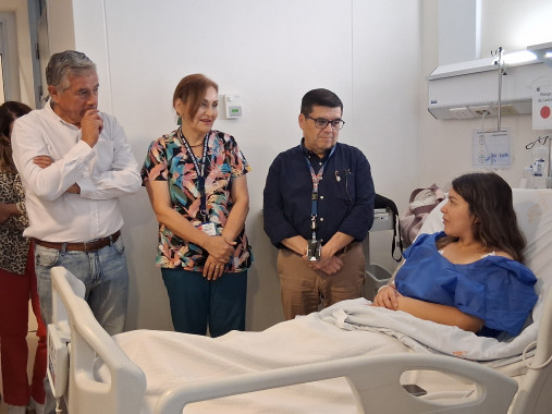 Coordinación de la Delegación Presidencial Regional y Servicios de Salud logra exitosa intervención de paciente de Juan Fernández en el Hospital Dr. Gustavo Fricke